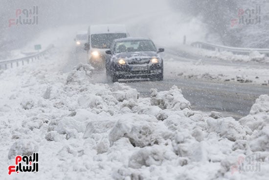 تساقط كثيف للثلج