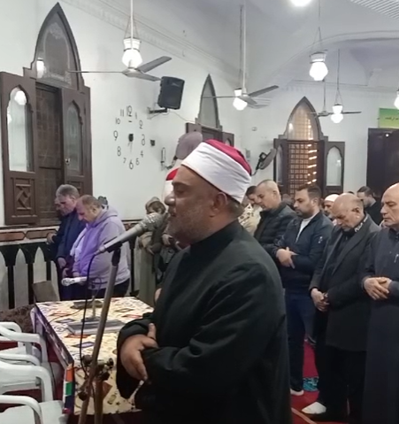 أداء صلاة التروايح في الليلة الثالثة من ليالي شهر رمضان  المبارك