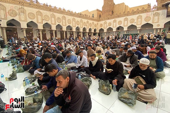 الأفطار الجماعي بالأزهر الأفطار الجماعي بالأزهر