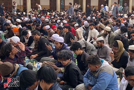 رواد مسجد الجامع الأزهر رواد مسجد الجامع الأزهر