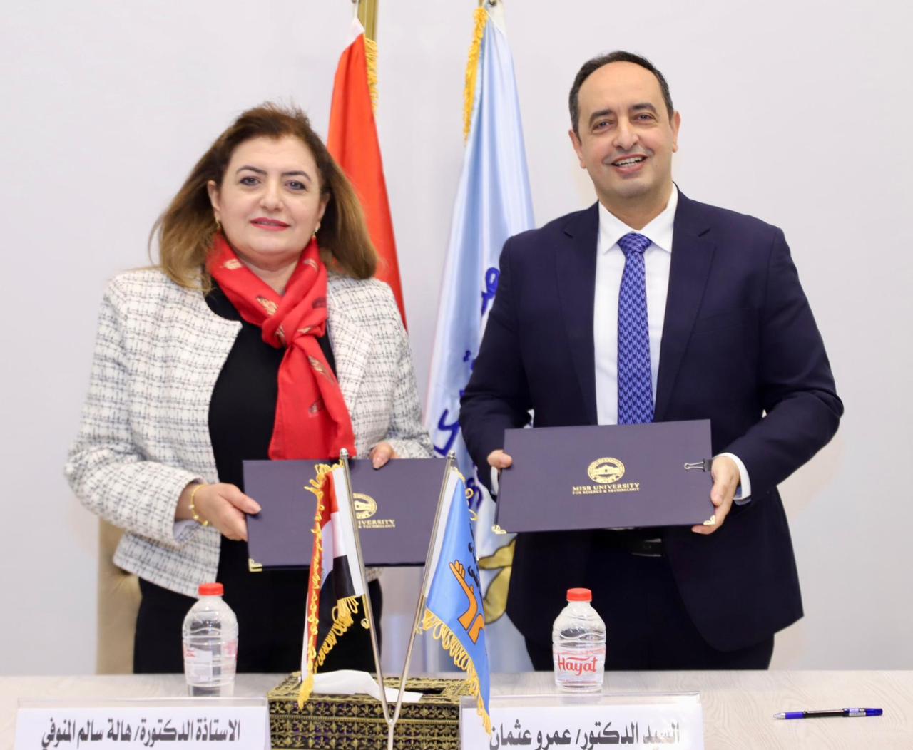 خلال توقيع البروتوكول لرفع وعى الطلاب بخطورة  تعاطى وإدمان المواد المخدرة