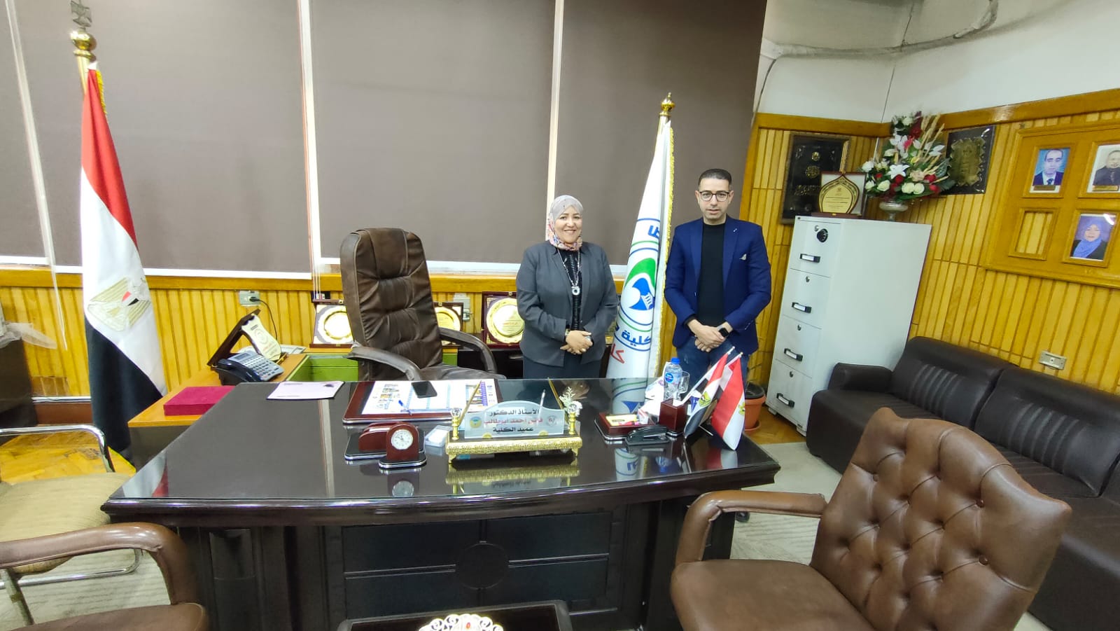 عميد اسنان طنطا ومحرر اليوم السابع