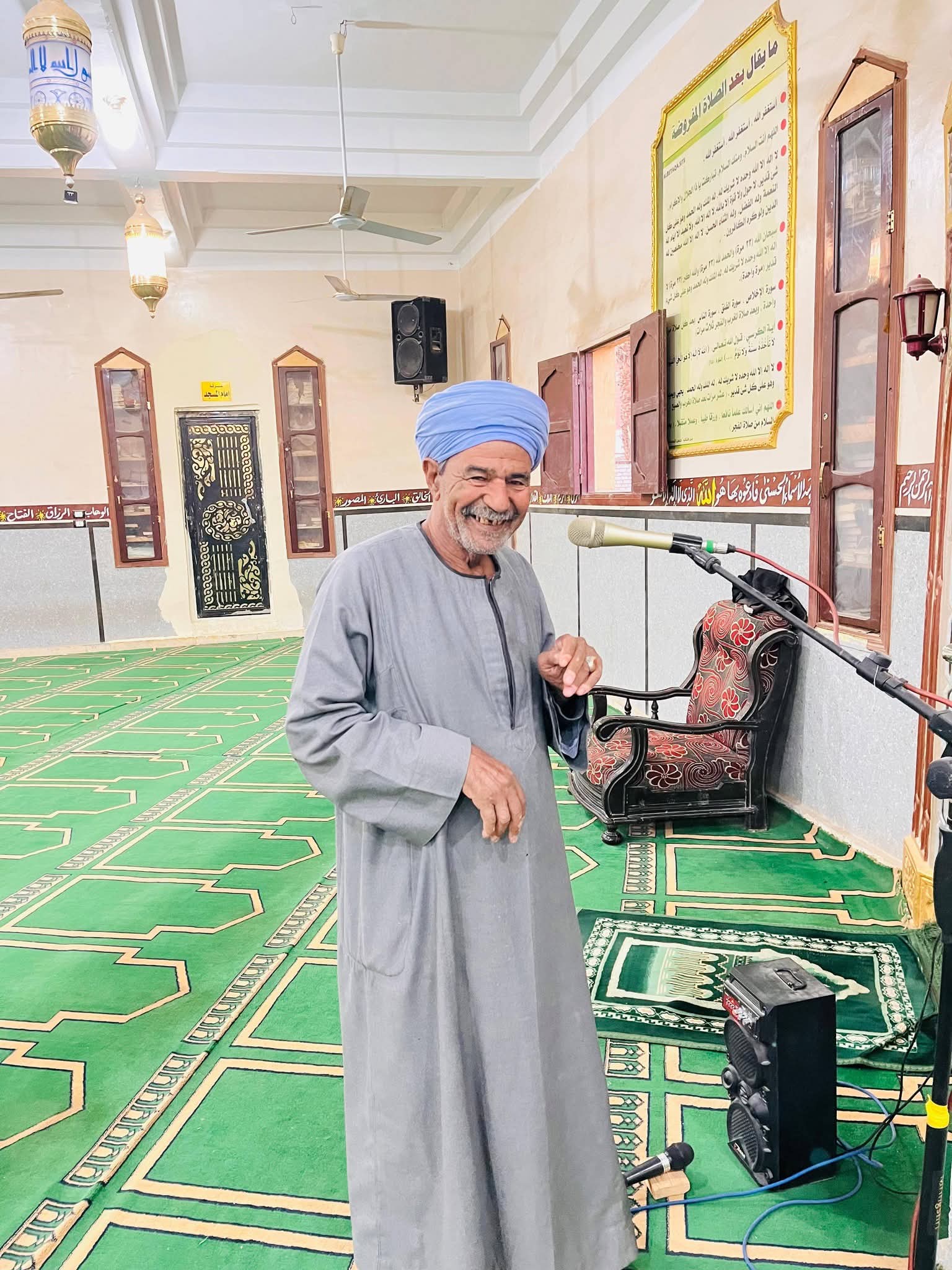 احد اهالي قرية وادي عبادي  