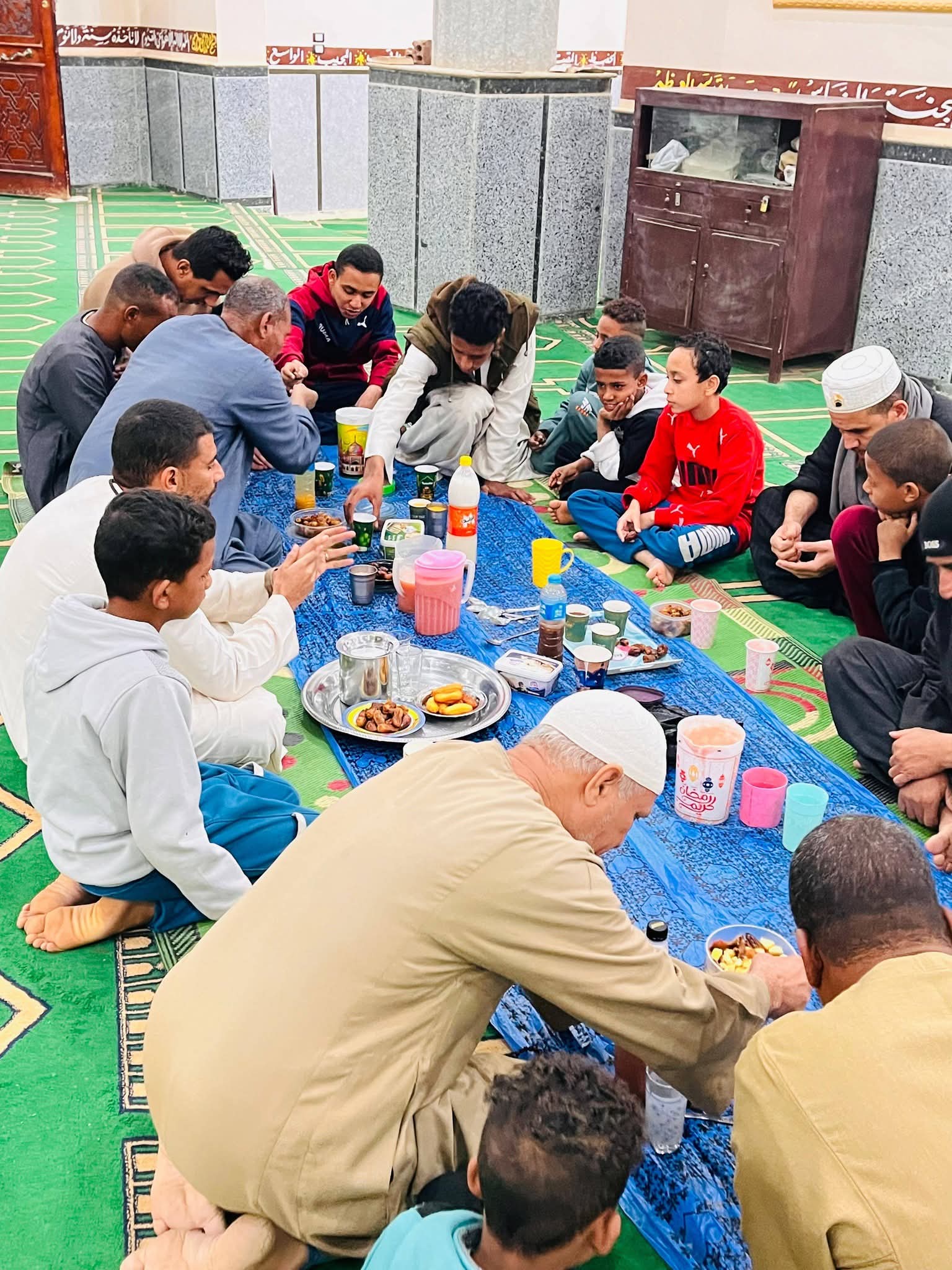 الافطار الجماعي لوادي عبادي بأسوان