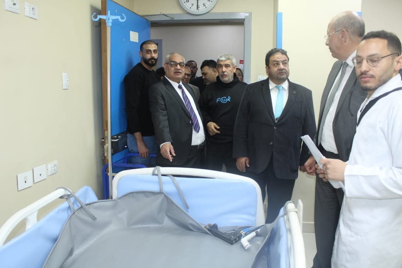 دكتور عماد البنا يتفقد القسم