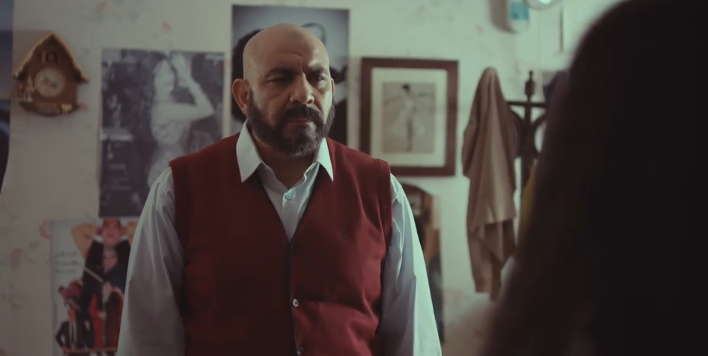 والد دينا الشربيني في 2005