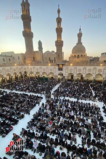 المصليين بالأزهر المصليين بالأزهر