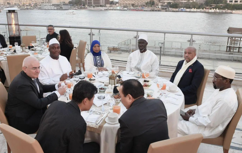 جانب من حفل الإفطار