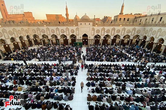 صلاة المغرب بالأزهر صلاة المغرب بالأزهر