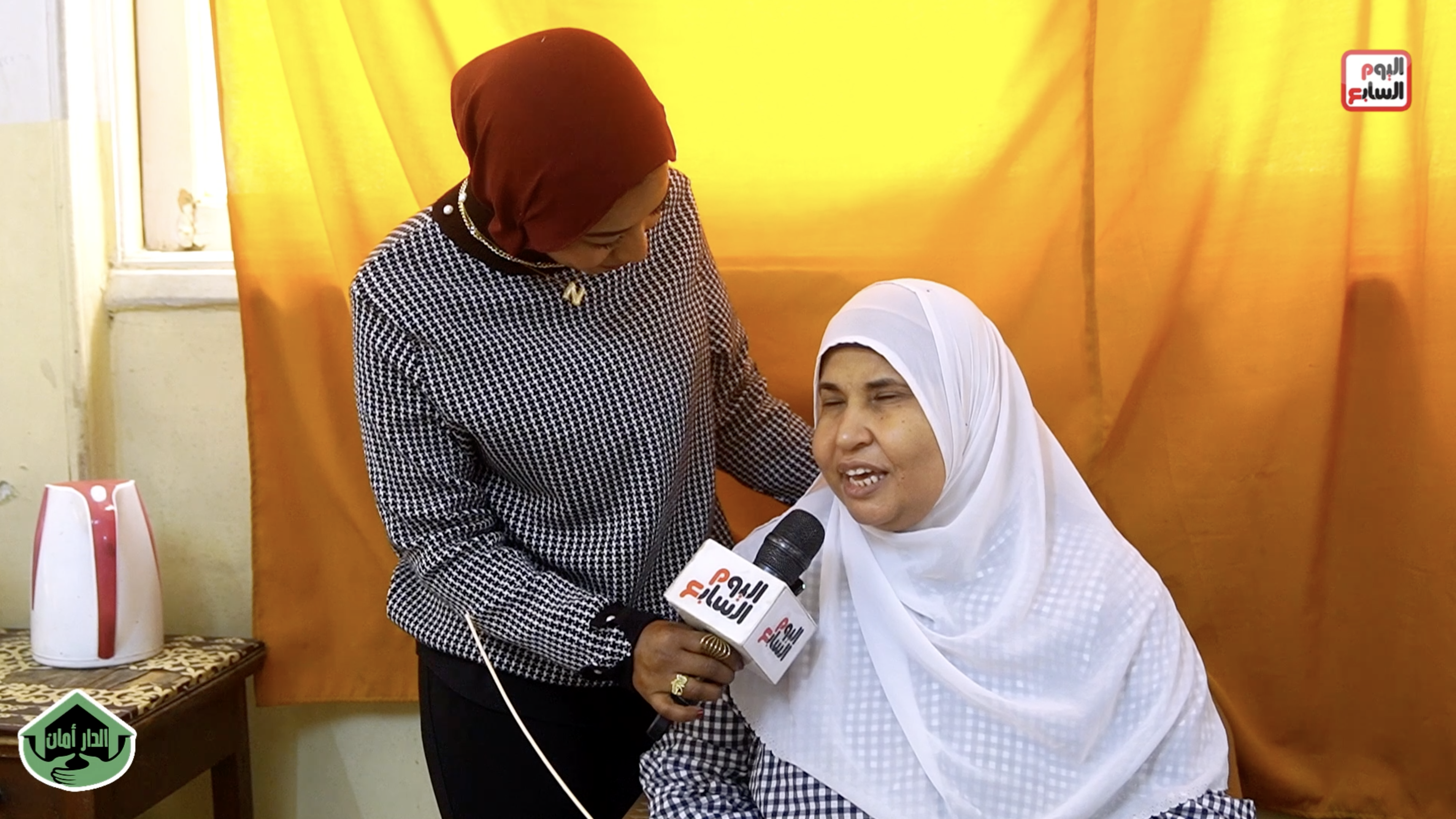 لقاء مع إحدى السيدات