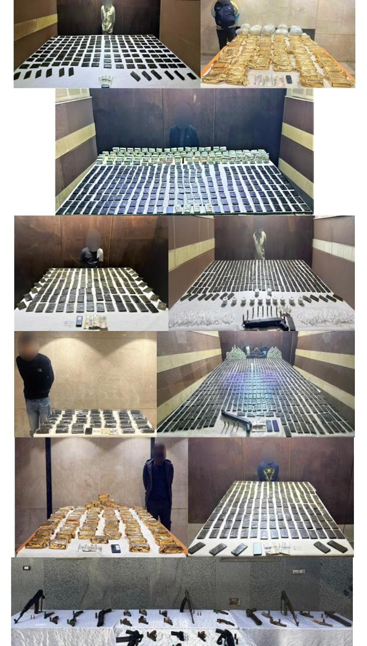 مقتل 5 عناصر شديدة الخطورة وسقوط أباطرة الكيف والسلاح (2)