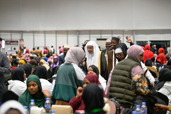 د.العيسى يحضر مائدة الإفطار الرمضاني للجالية المسلمة في رواندا (5)