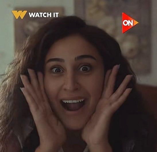 دينا الشربيني تقلد شريهان