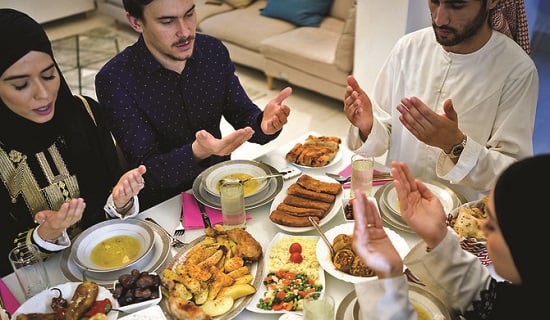 تجمع العائلة في رمضان