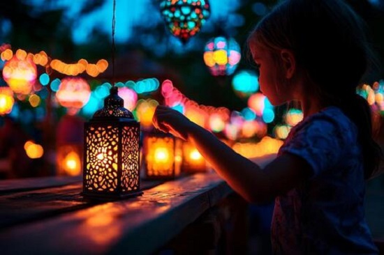 الاحتفال بشهر رمضان