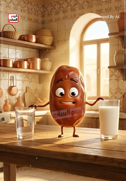طريقة عمل التمر بالحليب
