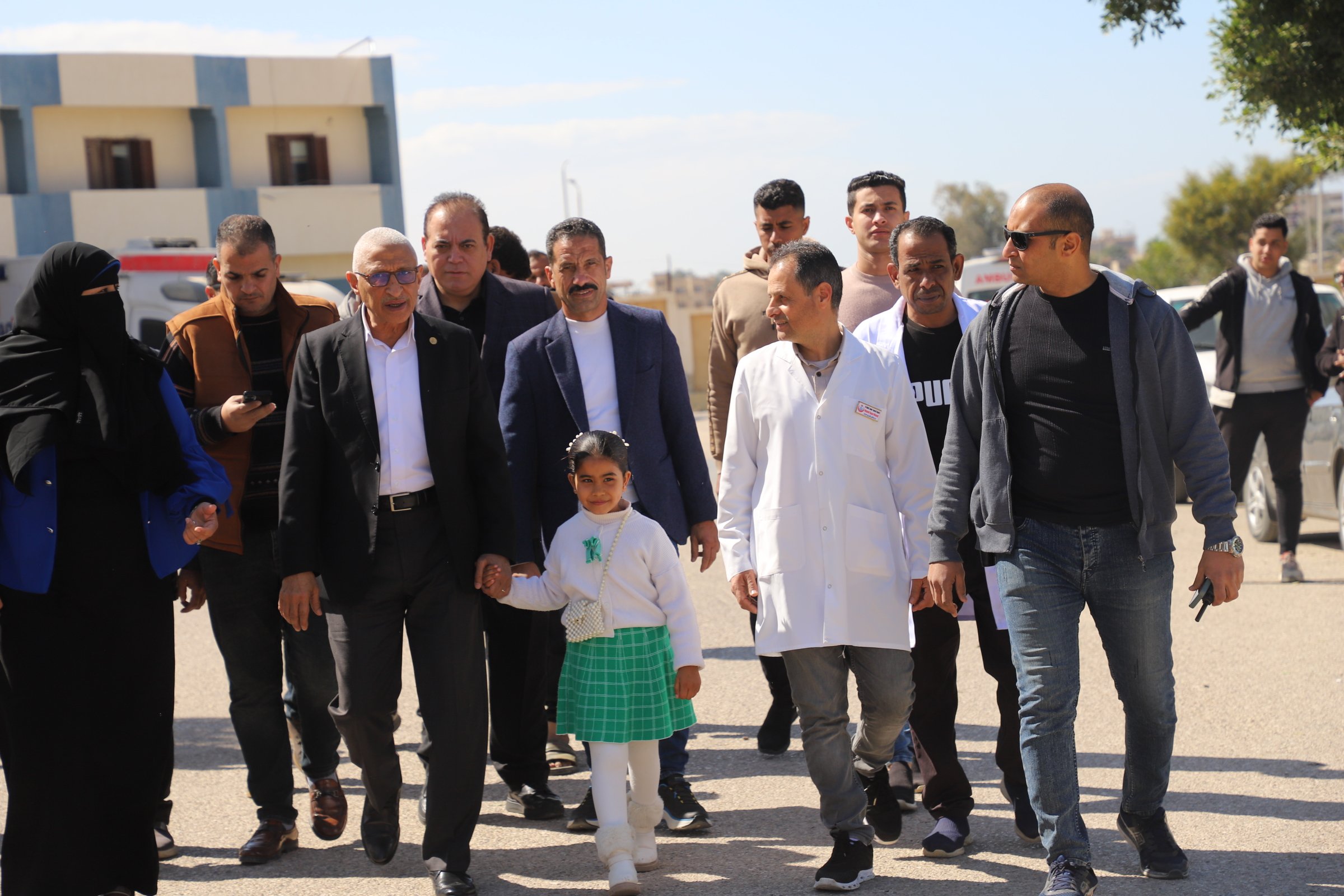 تفقد مستشفي الشيخ زويد 