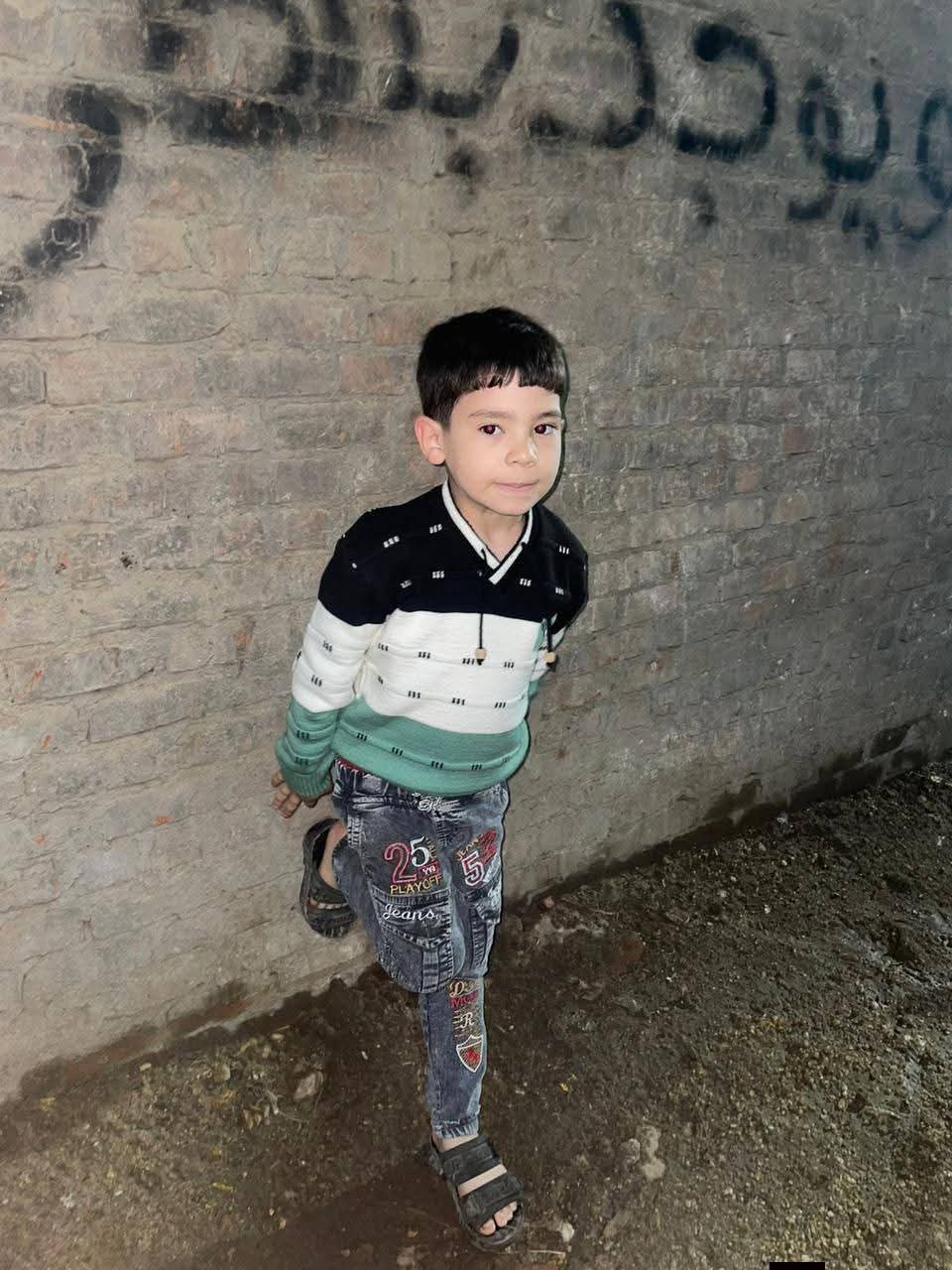 طفل باسوس بالقناطر الخيرية