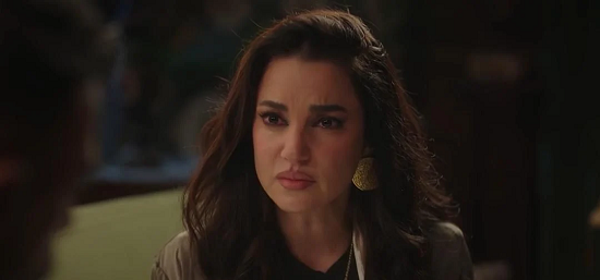 مشهد من مسلسل علي كلاي وصدمة درة مشهد من مسلسل علي كلاي وصدمة درة