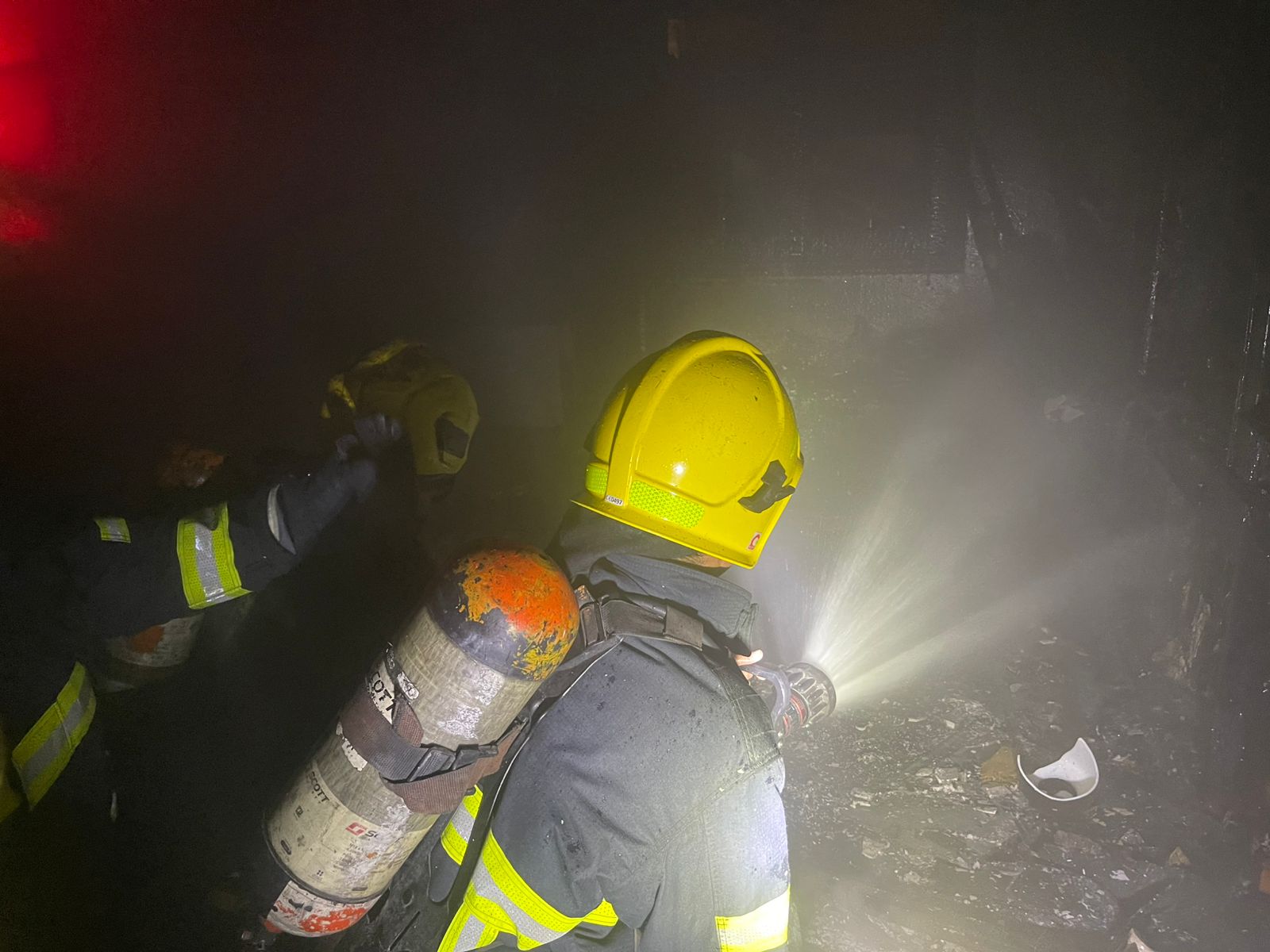 السيطرة على الحريق