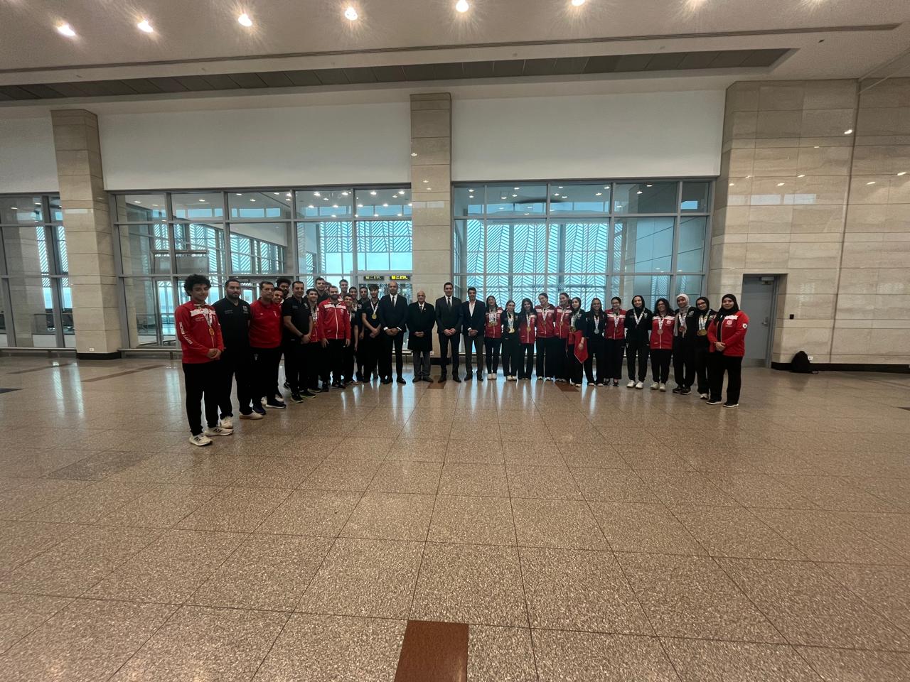 وزير الرياضة ومنتخب اسلاح