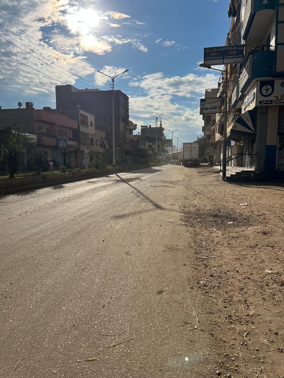 غيوم علي محافطة الدقهلية