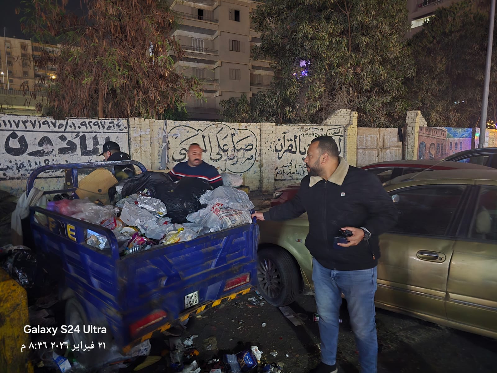 التحفظ على 57 عربة كارو وتروسيكل خلال حملات على النباشين والفريزة فى الجيزة (7)