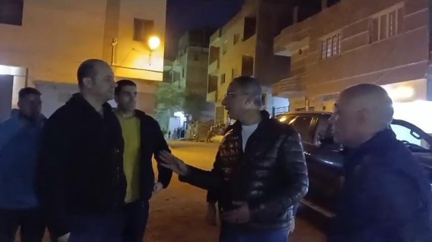 محافظ الجيزة يفاجئ منطقة ناهيا بجولة ميدانية (2)
