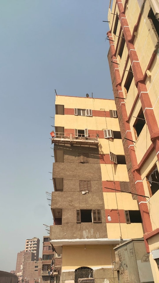 الدهانات بواجهات المباني