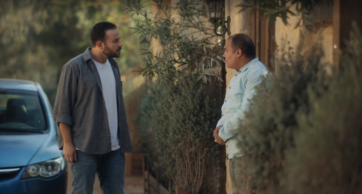 شقيق نور ابو الفتوح عند منزل حسن