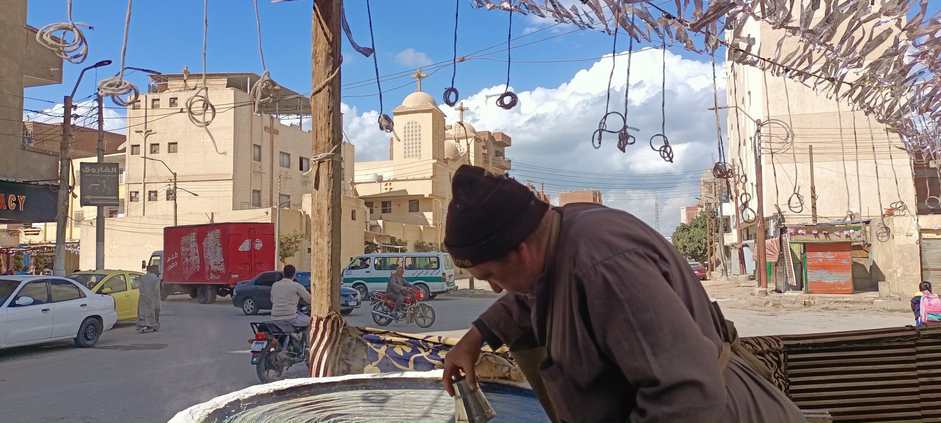 كنافة عم طارق ببنى سويف