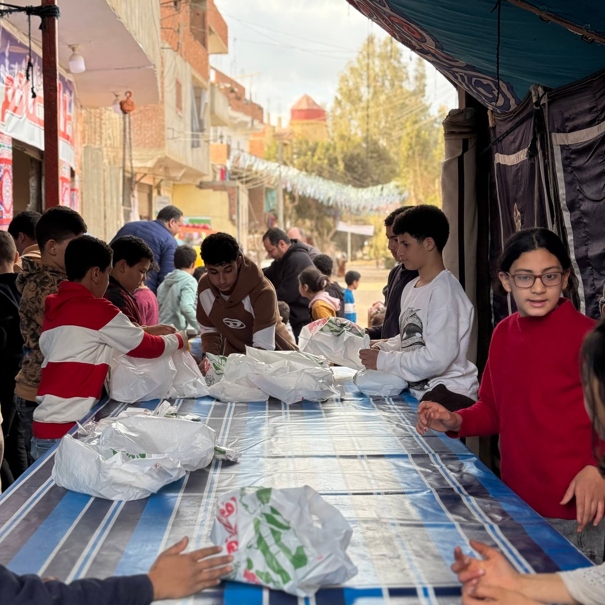 تعبئة الوجبات 