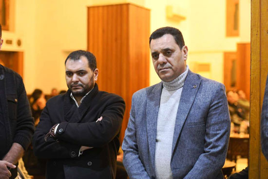 الكاتب الصحفى حسين يوسف مدير تحرير اليوم السابع والكاتب الصحفى علاء رضوان