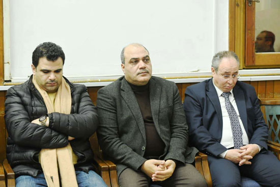 الكاتب الصحفى محمد الباز والكاتب الصحفى مصطفى عمار