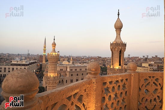 صلاة المغرب بالأزهر