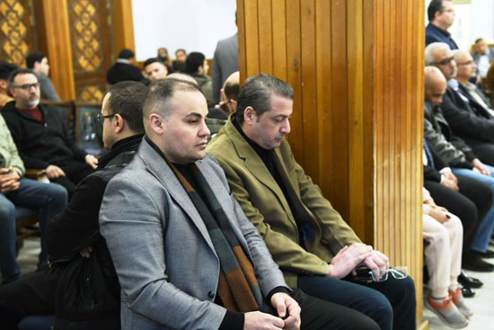 الكاتب الصحفى هيثم عبدالحميد رئيس قسم الصحة والكاتب الصحفى عمرو صحصاح