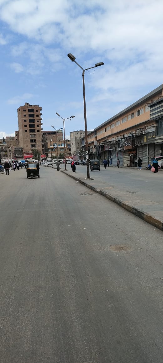 رفع 150 حالة إشغال خلال حملة بشوارع إمبابة (3)