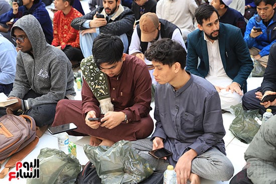 الإفطار فى الجامع الأزهر