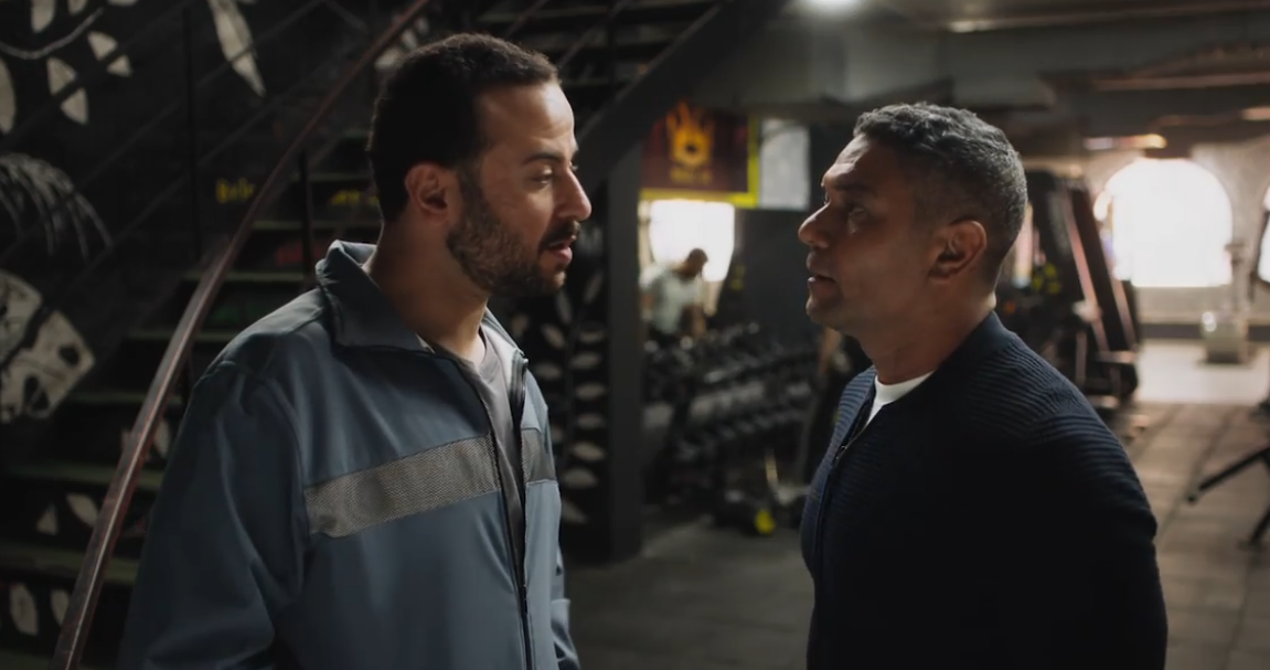 آسر ياسين وشقيق نور