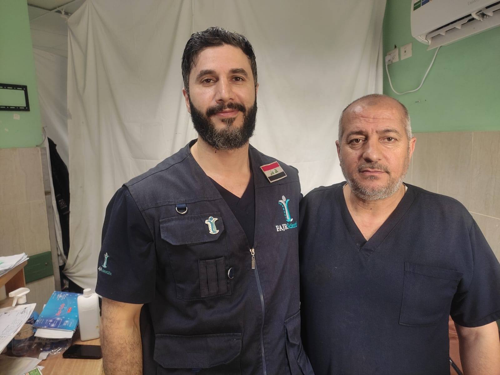 خليل الدقران خلال عمله