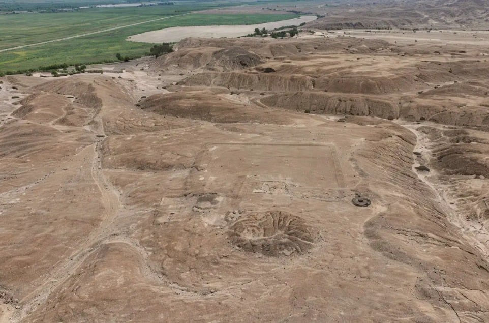 نقش أرضى من حضارة تشيمو