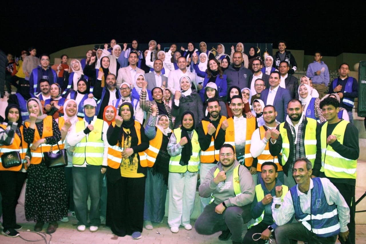 إطلاق قافلة بحدائق أكتوبر  للتوعية بأضرار تعاطي المواد المخدرة وحماية الشباب من الإدمان