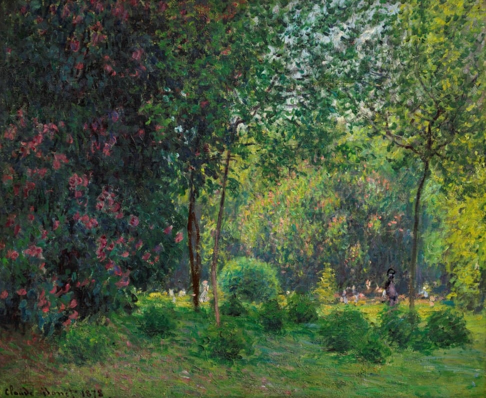 لوحة للفنان كلود مونيه