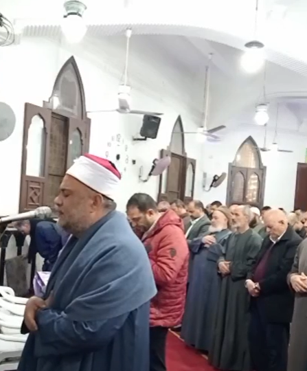 أداء صلاة التراويح  بمسجد الفتح بكفر الشيخ