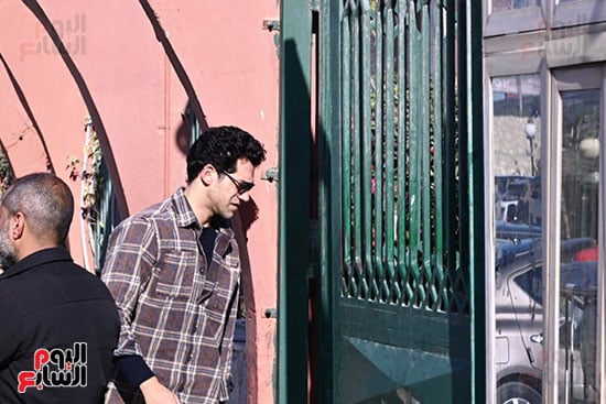 وصول الفنان أحمد مجدى وصول الفنان أحمد مجدى