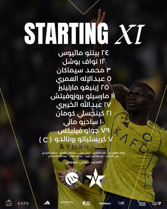 تشكيل النصر تشكيل النصر
