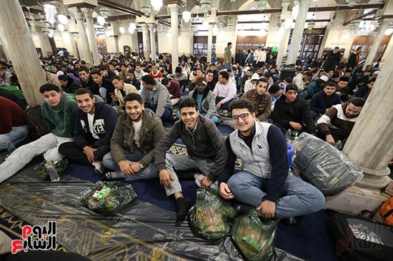 الإفطار الجماعي بالجامع الأزهر