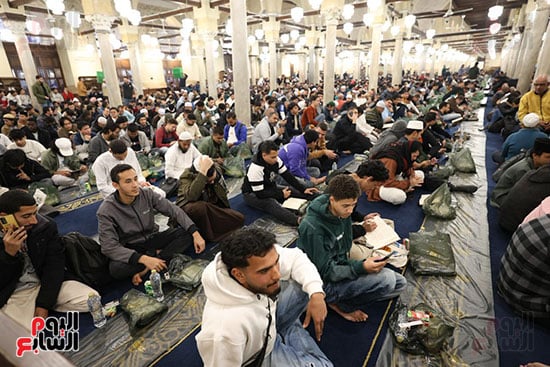 جانب من إفطار الأزهر