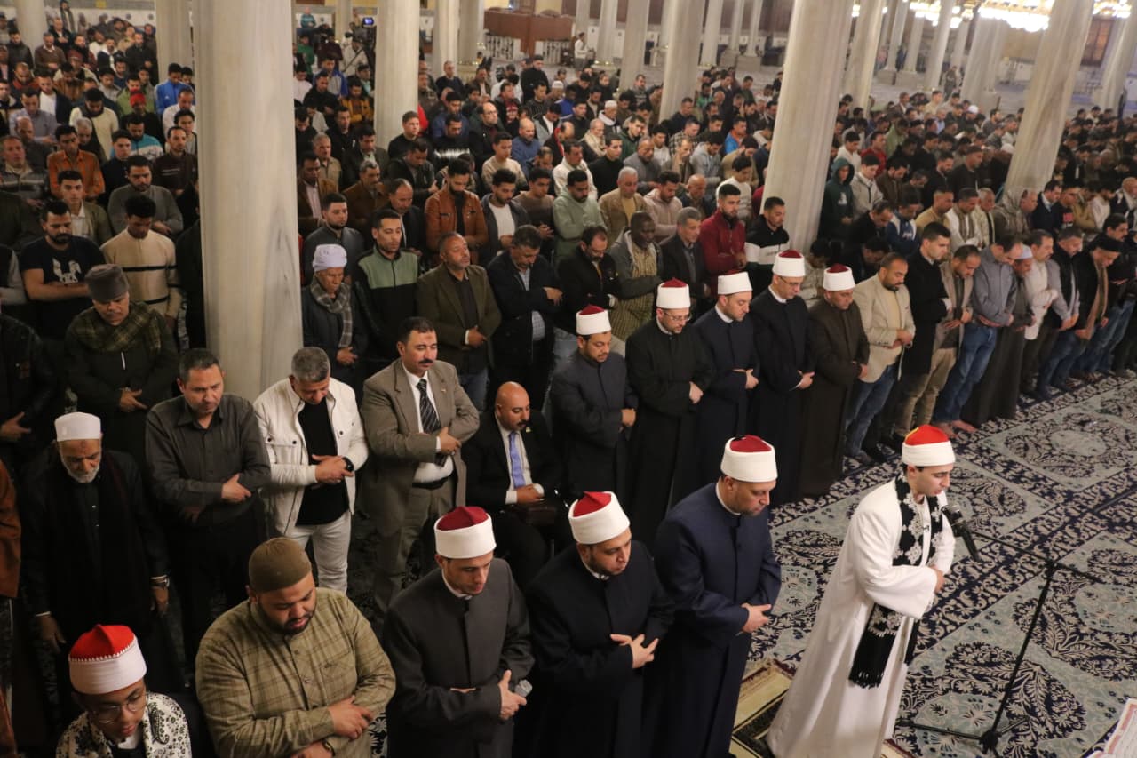 صلاة التراويح فى الجامع الأزهر