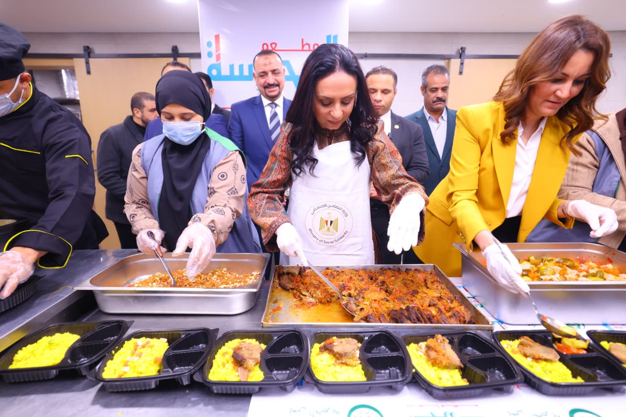 جانب من مشاركة الوزيرة